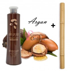 Ulei de masaj cu argan 500 ml Roial, art DEP 2078 + Bat natural din Bambus de 55 cm